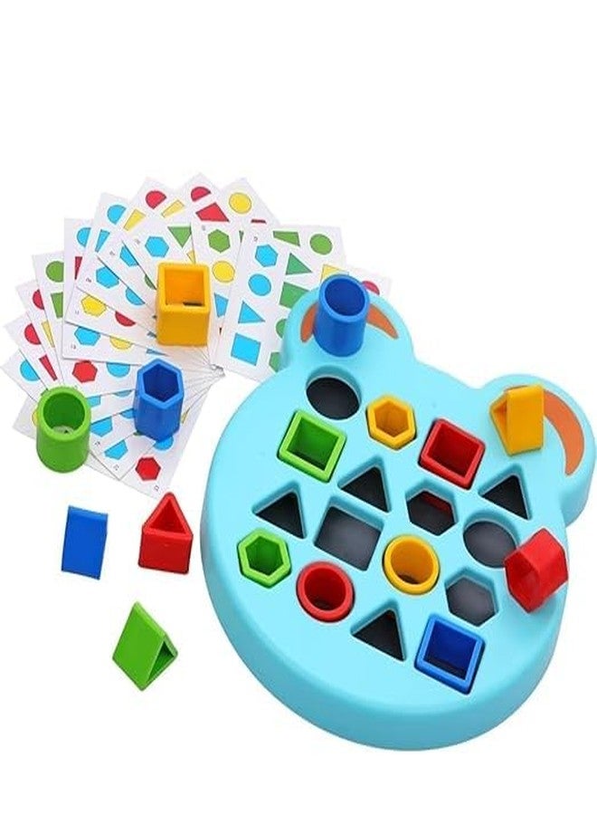 JUICIQ Shape Matching Puzzle Game - Educational Shape & Color Sorting Toy for Toddlers, Montessori Learning Activity for Kids Ages 2+ - Image 3
